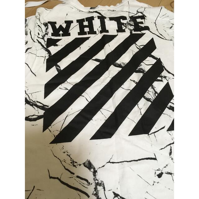 OFF-WHITE(オフホワイト)のオフホワイト　TシャツXL  メンズのトップス(Tシャツ/カットソー(半袖/袖なし))の商品写真