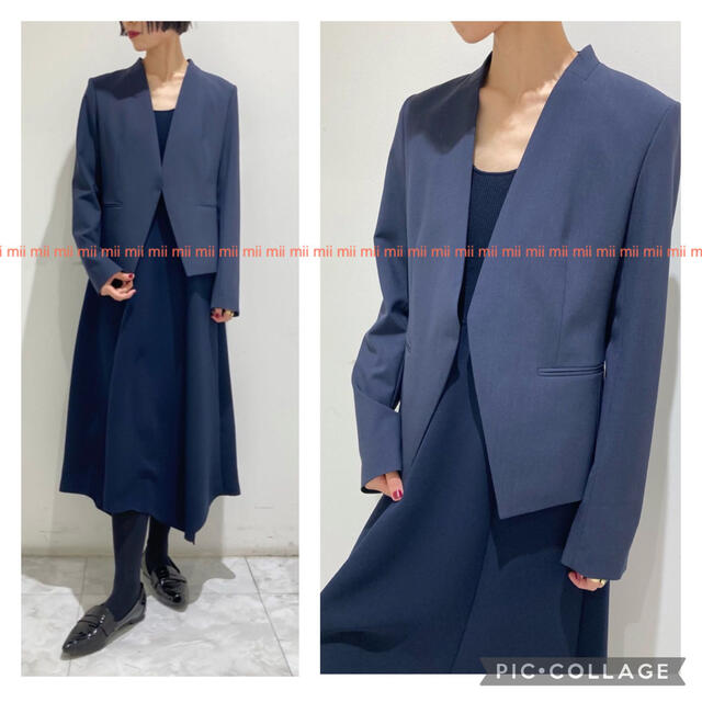 ✤Theory セオリー TAILOR ノーカラージャケット✤公式サイト販売中