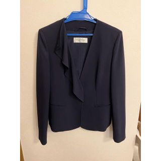 マックスマーラ(Max Mara)の Max Mara ノーカラージャケット(ノーカラージャケット)