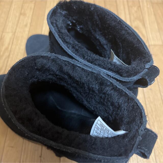 UGG(アグ)の《値下》UGG ショートブーツ 24.0cm ブラック レディースの靴/シューズ(ブーツ)の商品写真