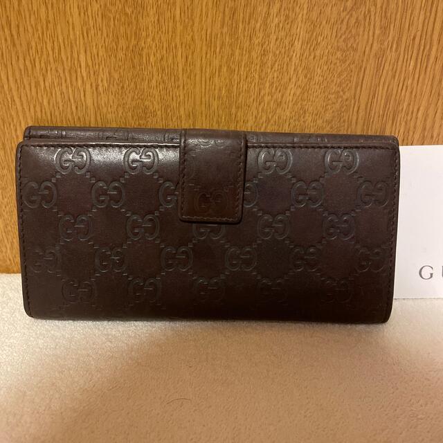 Gucci(グッチ)のグッチ シマ 長財布 メンズのファッション小物(長財布)の商品写真