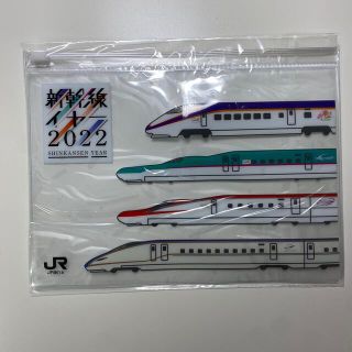 ジェイアール(JR)の新幹線イヤー2022 クリアポーチ(電車のおもちゃ/車)