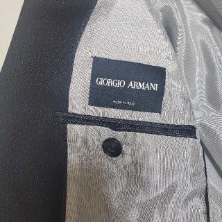 GIORGIO ARMANI 黒ラベル スーツセットアップ 50 ピンドット