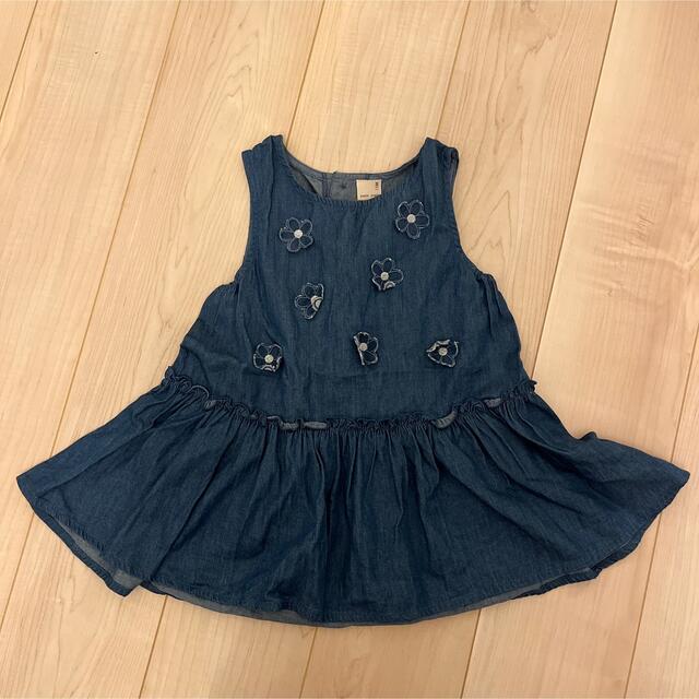 petit main(プティマイン)のプティマイン  セットアップ キッズ/ベビー/マタニティのキッズ服女の子用(90cm~)(Tシャツ/カットソー)の商品写真