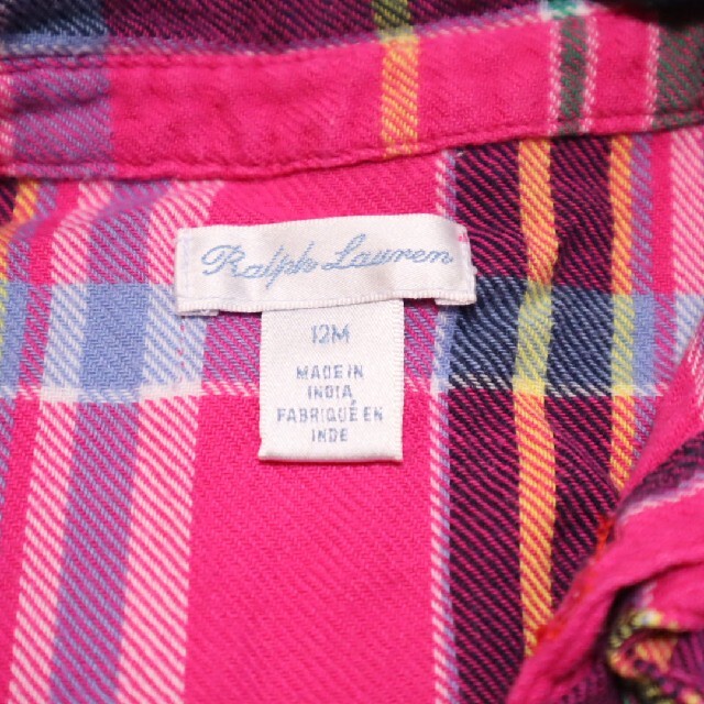 Ralph Lauren(ラルフローレン)のラルフローレン ブラウス キッズ/ベビー/マタニティのベビー服(~85cm)(シャツ/カットソー)の商品写真