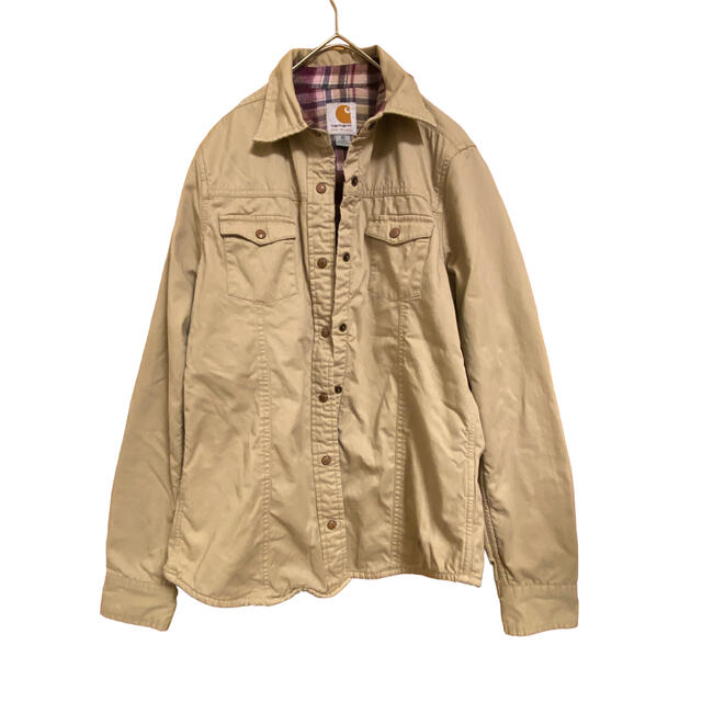 カーハート　carhartt レディース　シャツ　裏地チェック