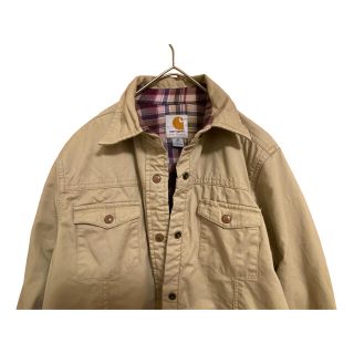 カーハート(carhartt)の【古着】カーハート　carhartt レディース　シャツ　裏地チェック(シャツ/ブラウス(長袖/七分))