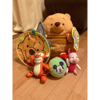 クマノプーサン(くまのプーさん)のディズニー　くまのプーさん　プレイマット付属品(知育玩具)