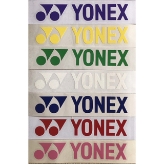 YONEXカッティングステッカー８枚セット(ステッカー)