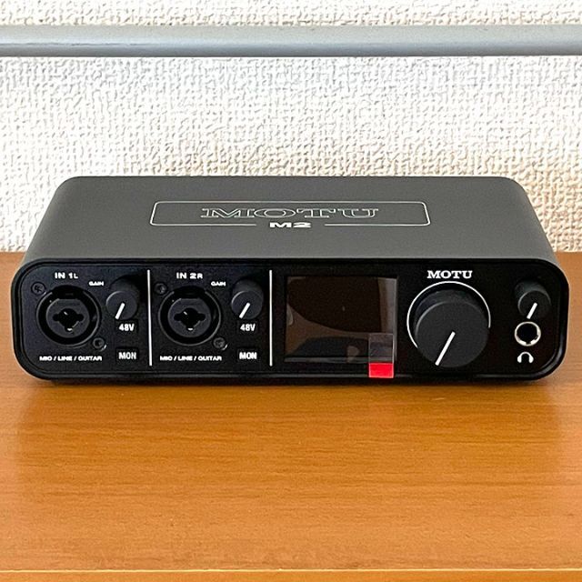 【ほぼ未使用・国内正規品】MOTU M2 オーディオインターフェイスDTM/DAW