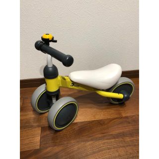 アイデス(ides)の室内バイク　D-bike mini  イエロー　三輪　(三輪車)