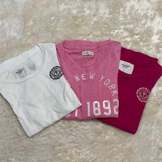 アバクロンビーアンドフィッチ(Abercrombie&Fitch)のAbercrombie & Fitch 長袖Tシャツ3枚組(Tシャツ(長袖/七分))