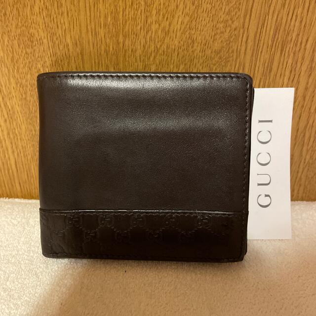 Gucci(グッチ)のグッチ シマ 折財布 メンズのファッション小物(折り財布)の商品写真