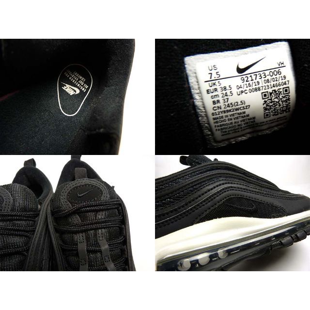 NIKE(ナイキ)のNIKE AirMax 97 / ナイキ エアマックス97スニーカー24.5cｍ レディースの靴/シューズ(スニーカー)の商品写真