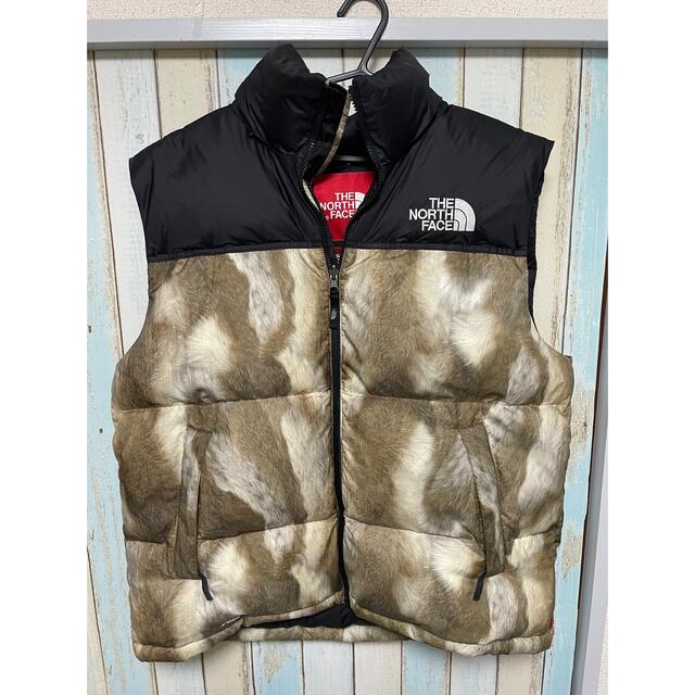 Supreme The North Face Nuptse VESTダウンベスト - ダウンベスト