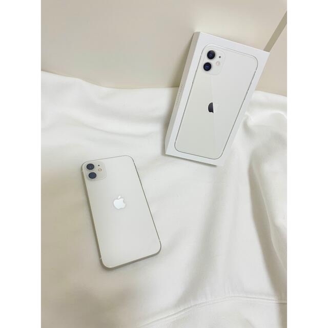 iPhone 11 ホワイト 128 GB SIMフリー 箱付き iPhone 11 ホワイト 128 GB SIMフリー 箱付き