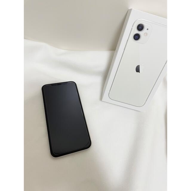 iPhone 11 ホワイト 128 GB SIMフリー 箱付き iPhone 11 ホワイト 128 GB SIMフリー 箱付き