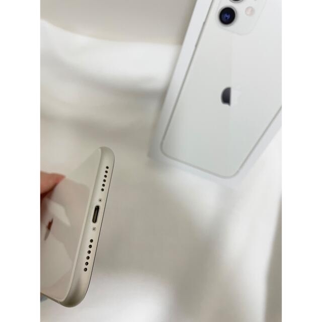 iPhone 11 ホワイト 128 GB SIMフリー 箱付き iPhone 11 ホワイト 128 GB SIMフリー 箱付き