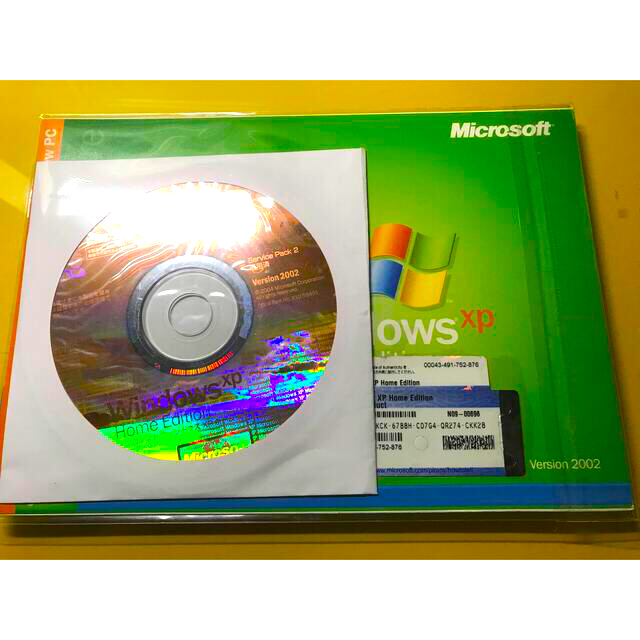 Windows XP Home Edition SP2@正規版@プロダクトキー付 スマホ/家電/カメラのPC/タブレット(その他)の商品写真
