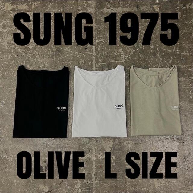 machgog様専用 SUNG LOGO OVER SIZE T-SHIRT メンズのトップス(Tシャツ/カットソー(半袖/袖なし))の商品写真