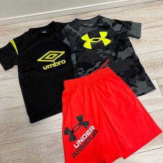 アンダーアーマー(UNDER ARMOUR)のUNDER ARMOUR Tシャツ短パンセット(Tシャツ/カットソー)