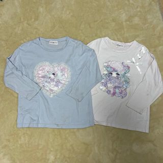 シマムラ(しまむら)の長袖トップス2枚セット(Tシャツ/カットソー)