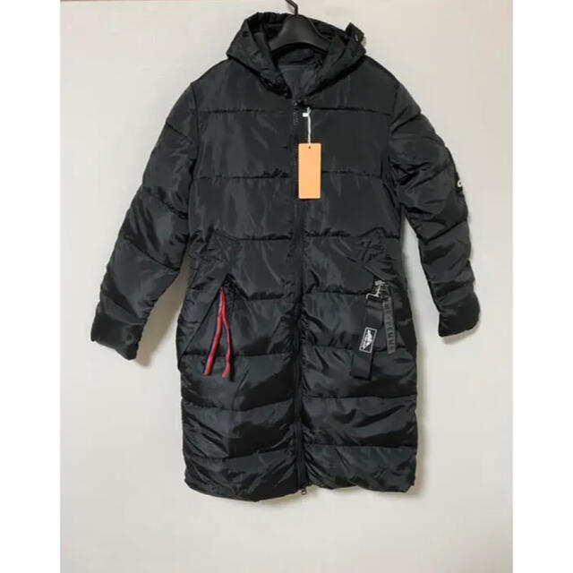 ロング中綿コート　軽量ロングコート　スタイリッシュ レディースのジャケット/アウター(ロングコート)の商品写真