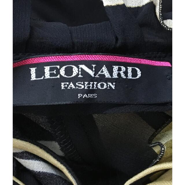 美品 レオナール LEONARD 長袖ワンピース    レディース M 2