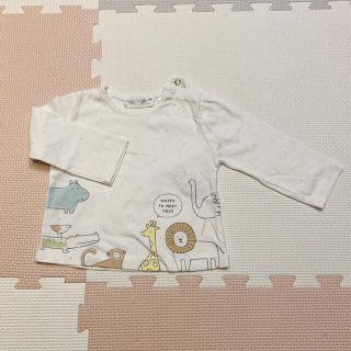 ザラ(ZARA)のZARA ザラ　長袖Tシャツ　カットソー　60〜70(Ｔシャツ)