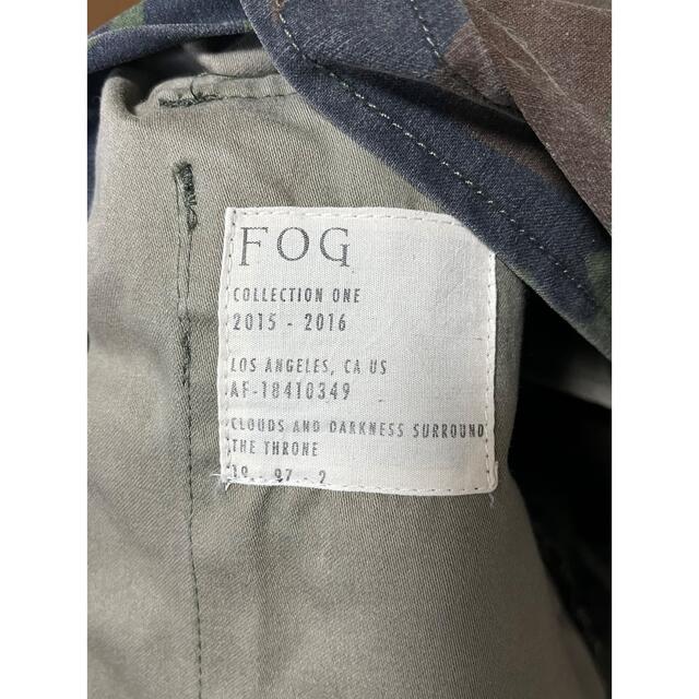 FEAR OF GOD(フィアオブゴッド)のFOG FEAR OF GOD サイドジップ カモフラ ミリタリー ジャケット メンズのジャケット/アウター(ミリタリージャケット)の商品写真