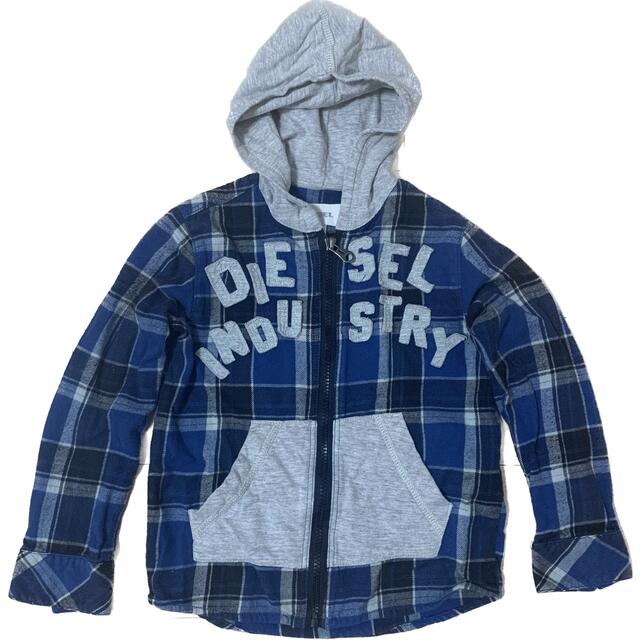 DIESEL(ディーゼル)のDIESEL パーカー ジャケット シャツ 5 キッズ/ベビー/マタニティのキッズ服男の子用(90cm~)(ジャケット/上着)の商品写真