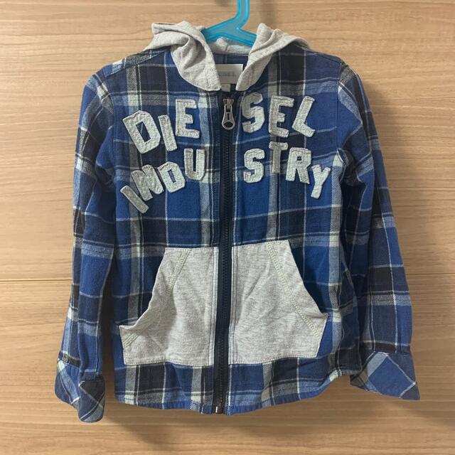 DIESEL(ディーゼル)のDIESEL パーカー ジャケット シャツ 5 キッズ/ベビー/マタニティのキッズ服男の子用(90cm~)(ジャケット/上着)の商品写真