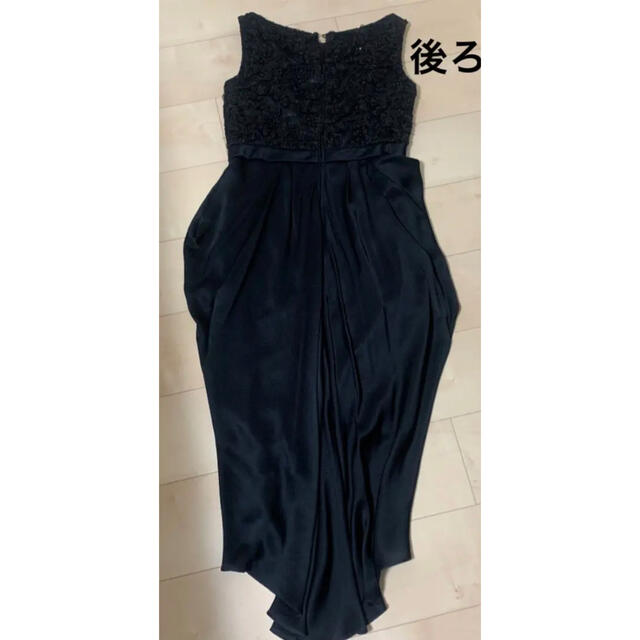 日本製の黒のフォーマルドレス　ジュネビアン レディースのフォーマル/ドレス(ロングドレス)の商品写真