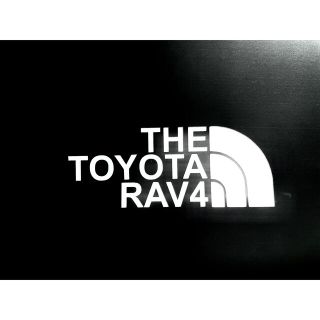 【匿名配送無料】トヨタ　RAV4  カッティングステッカー(車外アクセサリ)