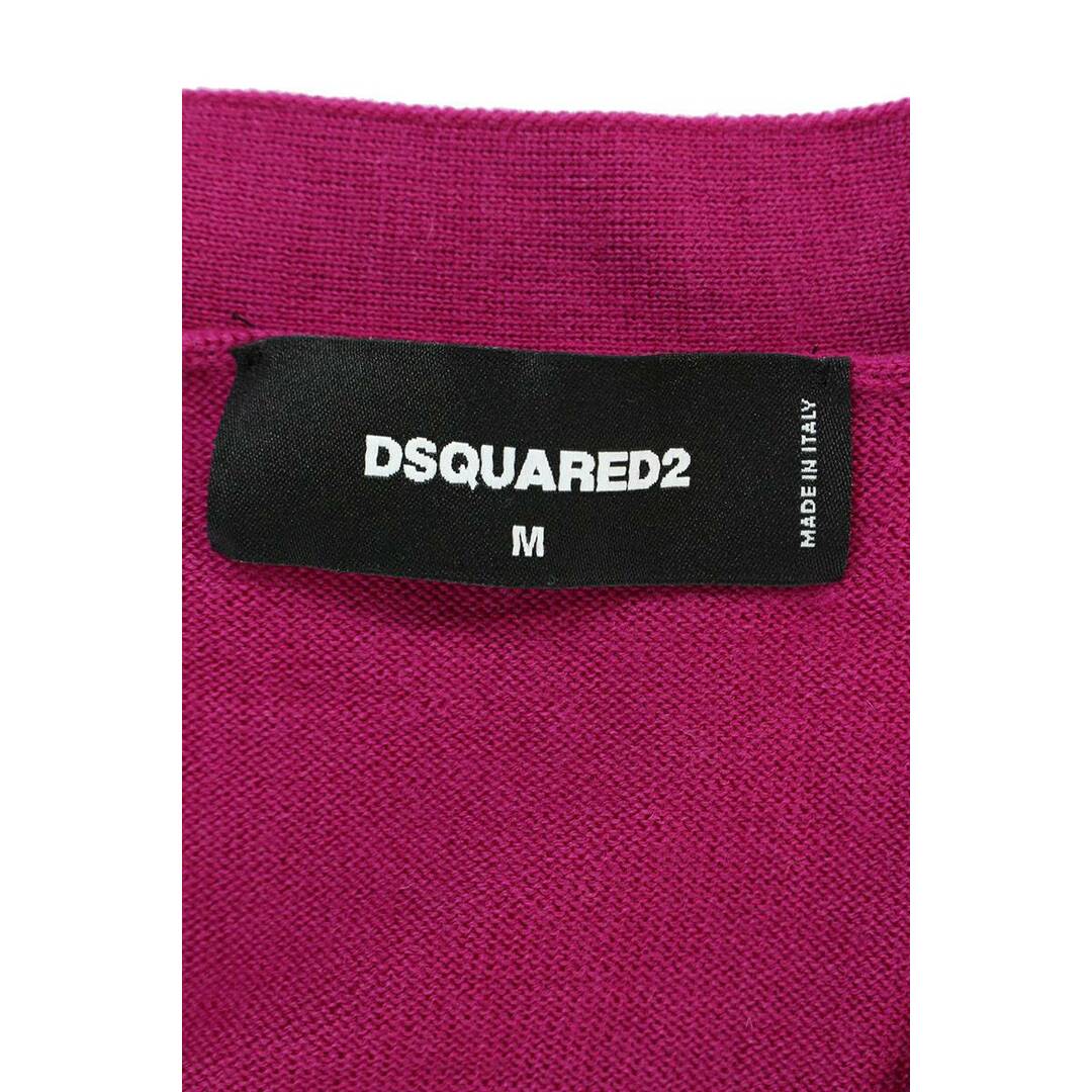 DSQUARED2(ディースクエアード)のディースクエアード 21AW S71HA1100 ワッペン刺?カーディガン メンズ M メンズのトップス(カーディガン)の商品写真