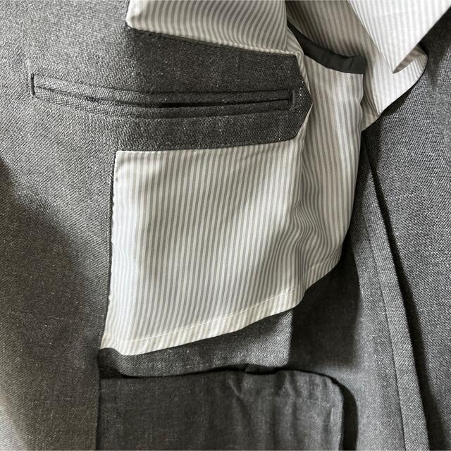 417 EDIFICE(フォーワンセブンエディフィス)のシングルジャケット　グレー メンズのジャケット/アウター(テーラードジャケット)の商品写真