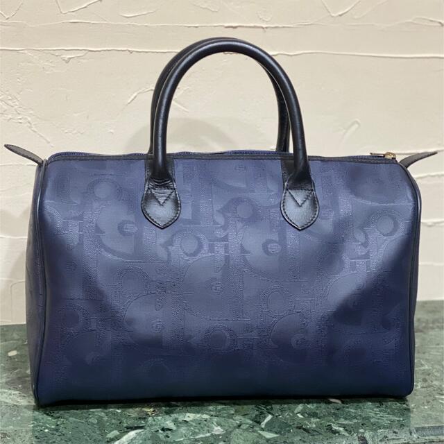 希少 良品 Christian Dior ボストンバッグ トロッター柄-