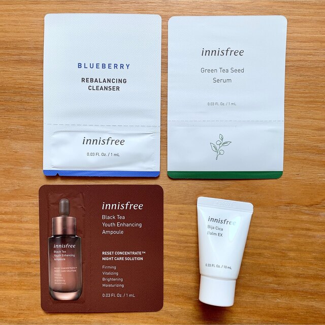 Innisfree(イニスフリー)のイニスフリー サンプル コスメ/美容のキット/セット(サンプル/トライアルキット)の商品写真