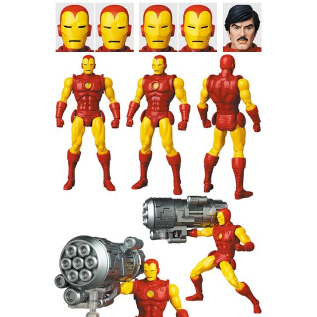 マフェックス NEW MAFEX IRON MAN(COMIC Ver.) 4