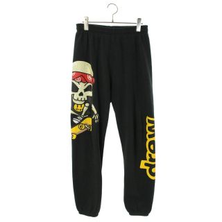 ドリューハウス(drew house)のドリューハウス 21SS Hearty House Pant スカルプリントスウェットロングパンツ メンズ XS(その他)