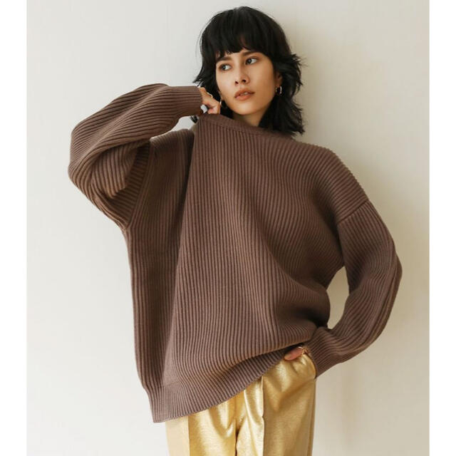 正規品】 シールームリン searoomlynn Vネック ルーズニットワンピース