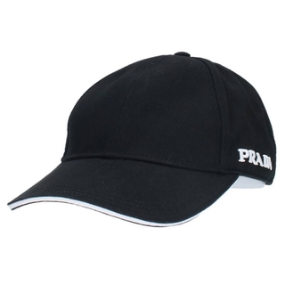 プラダ(PRADA)のプラダ 2HC274 サイドロゴ刺繍キャップ メンズ M(帽子)