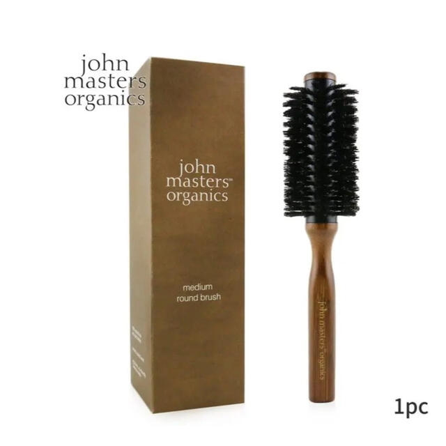 John Masters Organics(ジョンマスターオーガニック)のjohn masters organics ラウンドブラシ ジョンマスター コスメ/美容のヘアケア/スタイリング(ヘアブラシ/クシ)の商品写真