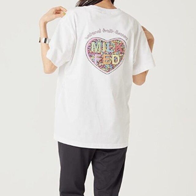 MILKFED.　ミルクフェド　Tシャツ　ハート 1