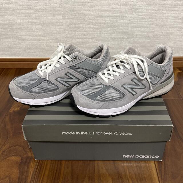 ニューバランス990v5 グレー　NewBalance