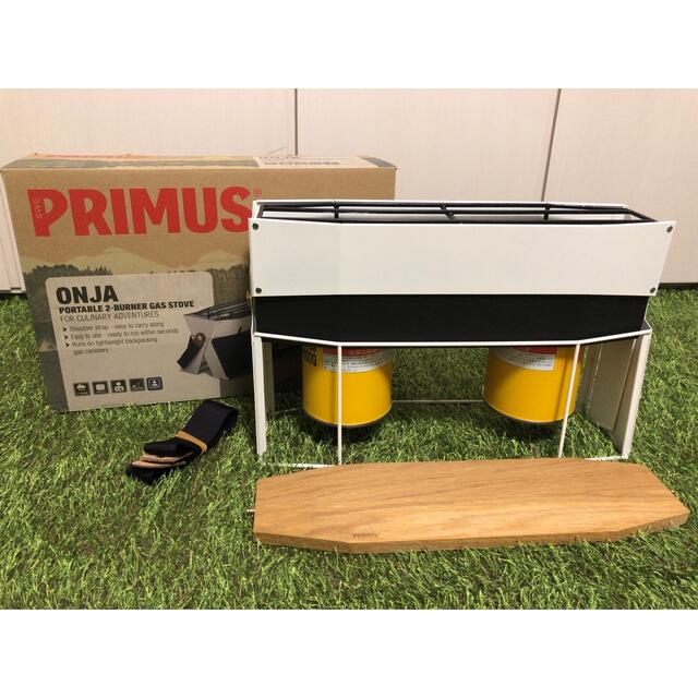 PRIMUS(プリムス)の【美品】プリムス オンジャ ツーバーナー OD缶付き スポーツ/アウトドアのアウトドア(ストーブ/コンロ)の商品写真