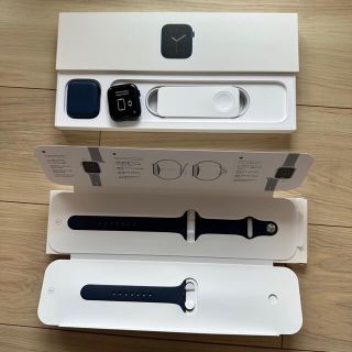 アップルウォッチ(Apple Watch)のApple Watch Series6 Blue 44mmアルミ スポーツバンド(スマートフォン本体)