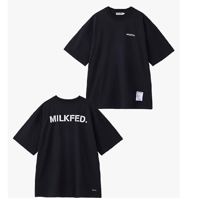 MILKFED.　ミルクフェド　Tシャツ　ブラック