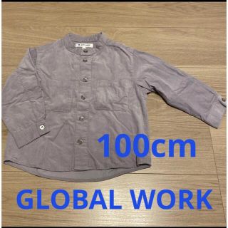 グローバルワーク(GLOBAL WORK)のGLOBAL WORK コーデュロイシャツ 100cm(ブラウス)