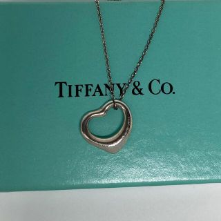 ティファニー(Tiffany & Co.)のTiffany＆Co. ティファニー　オープンハート ネックレス シルバー925(ネックレス)